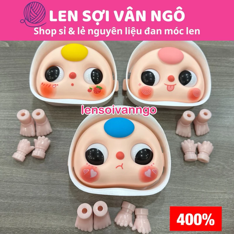 Mặt Baby Three 400% (hàng gia công) (26104)