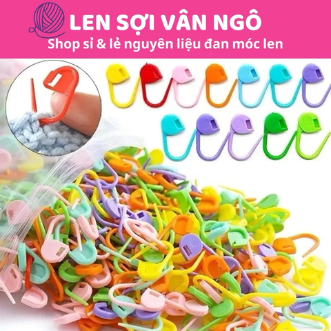 Combo 12 cái đánh dấu kim tây nhiều màu (26042)