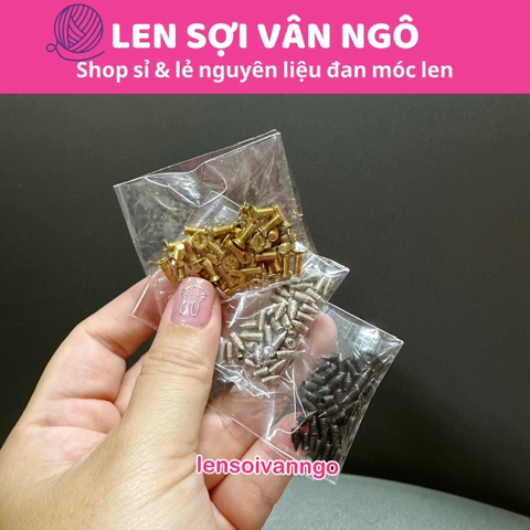 PK túi: Các loại ốc dài dành cho khoá túi, đế túi, khoen U