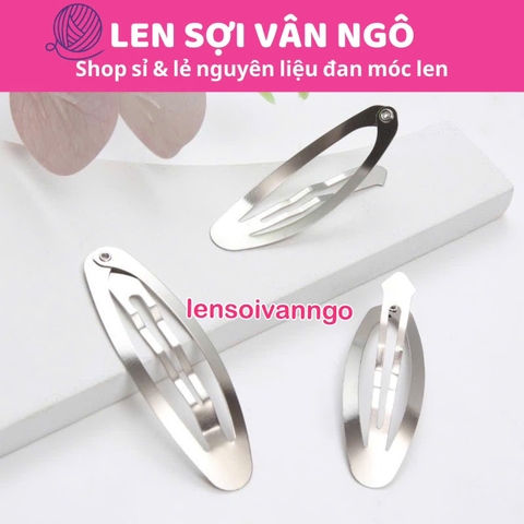 Combo 10 cái phôi kẹp bầu 5cm