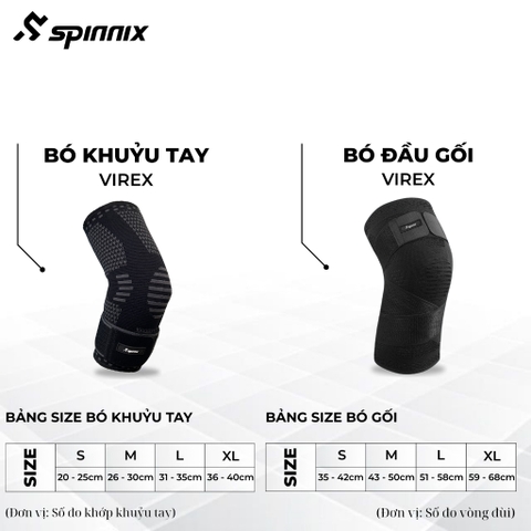 Bó khuỷu tay + Bó đầu gối Virex