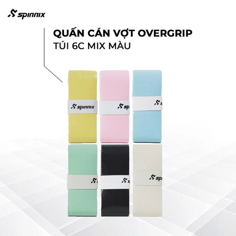 Cuốn cán Spinnix Overgrip Pack 6
