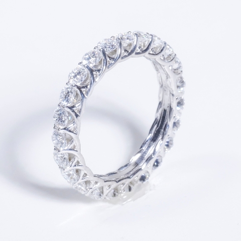 Nhẫn Half Eternity Full Eternity sri010 1 hàng 2,6mm