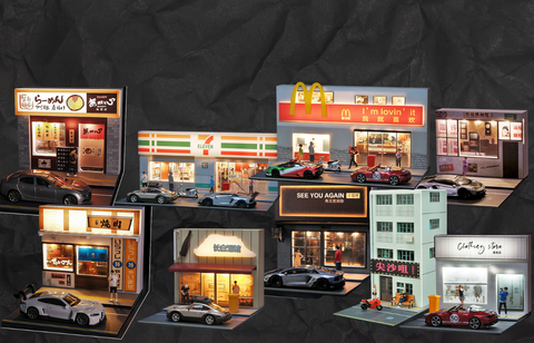 Hướng dẫn chọn Diorama xe mô hình cho bàn làm việc