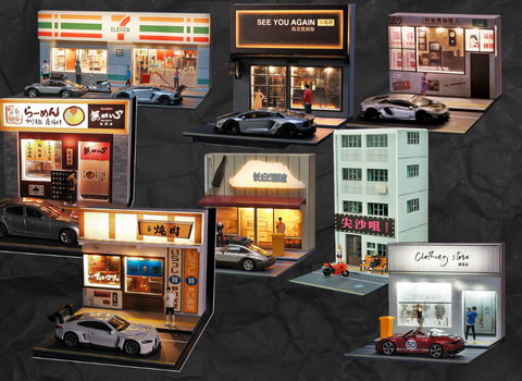 Top 5 Garage LED cho xe mô hình 1:64 đáng mua 2025 !!