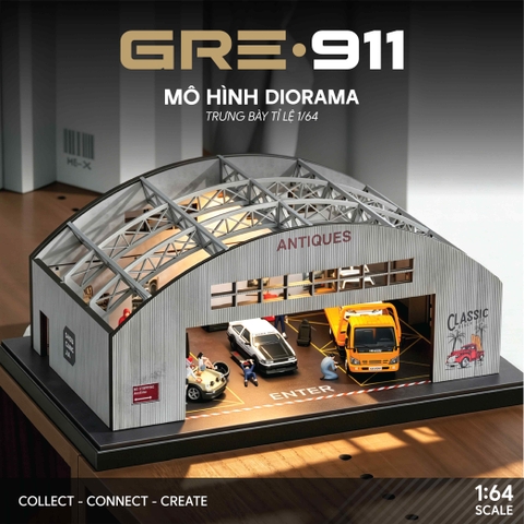 Mô Hình Diorama nhà xưởng công nghiệp GRE911DIO-77