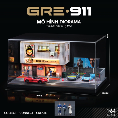 Mô hình Diorama Japanese Style Ramen Shop GRE911DIO-29