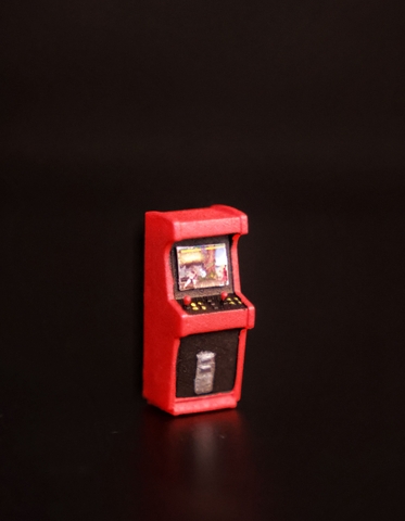 Máy game thùng Arcade thu nhỏ tỉ lệ 1:64 GRE911FIG-35B