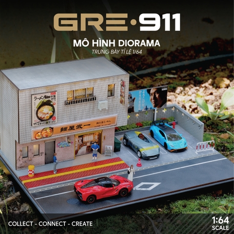 Mô hình Diorama Japanese Style Ramen Shop GRE911DIO-29