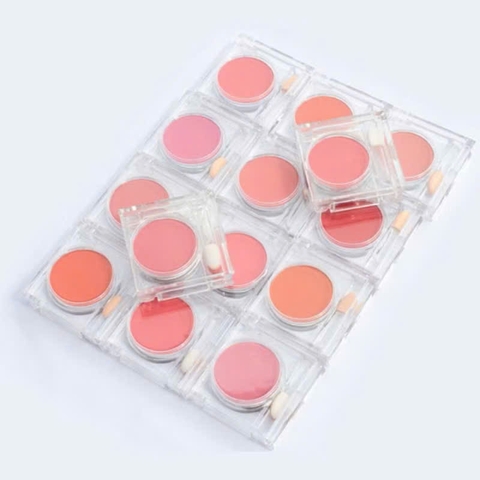 Phấn má cho thú bông - Hôp phấn tô má, trang điểm Amigurumi, tô má búp bê