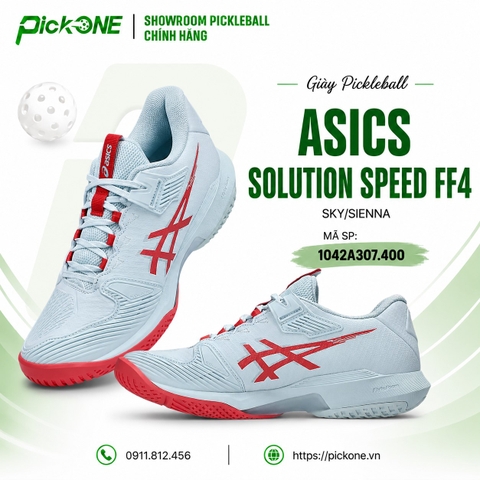 Giày Pickleball ASICS Solution Speed FF4 SKY/SIENNA