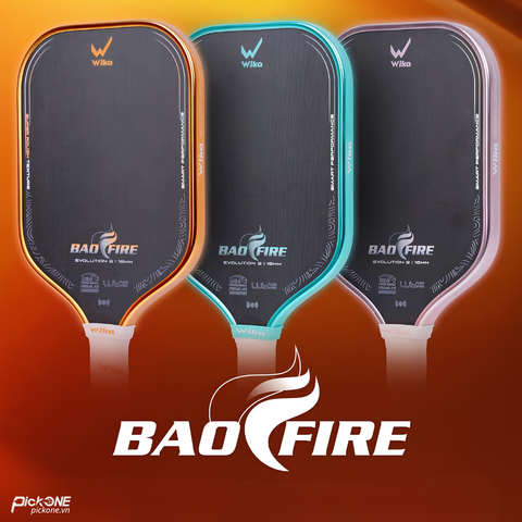 Vợt Pickleball Wika Bao Duong Bao Fire