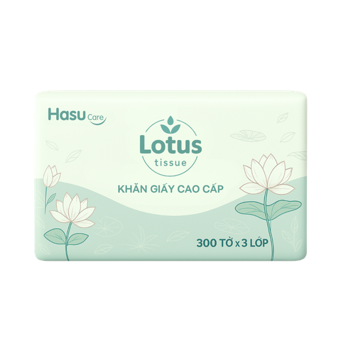 Giấy Rút Lotus 300 Tờ Gói lẻ