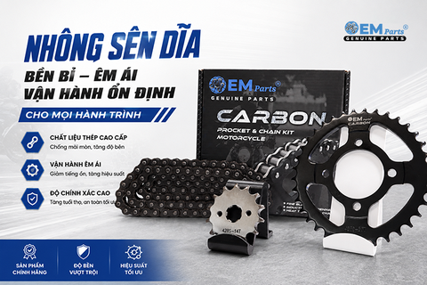 Nhông Sên Dĩa OEMparts – Giải Pháp Vận Hành Êm Ái
