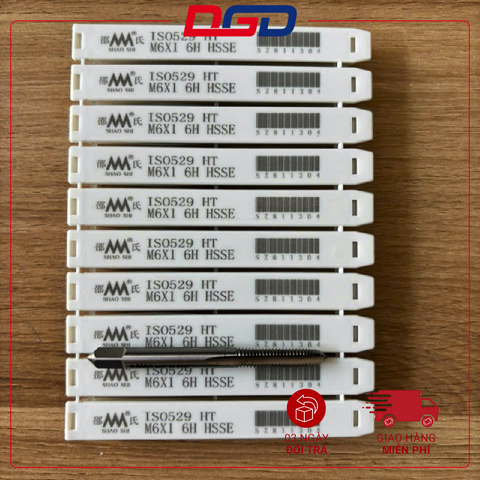 Mũi taro thẳng hệ mét shaoshi M6x1