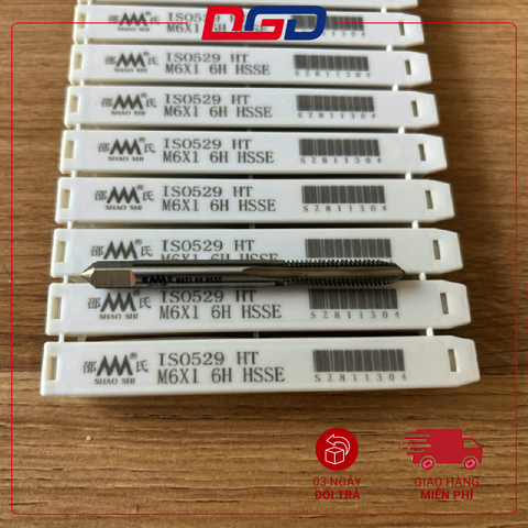 Mũi taro thẳng hệ mét shaoshi M6x1