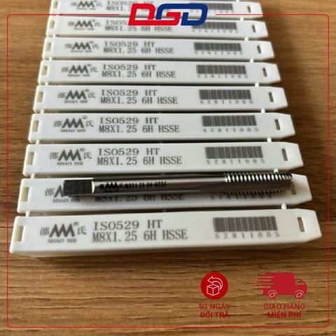 Mũi taro thẳng hệ mét shaoshi M8x1.25