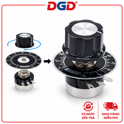 Biến trở Tocos RV24YN20S-B104 100K