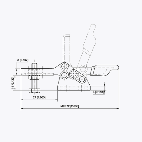 Kẹp định vị CH-22035