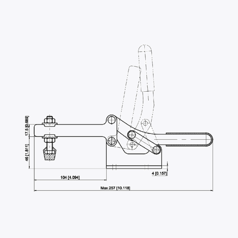 Kẹp định vị CH-22250