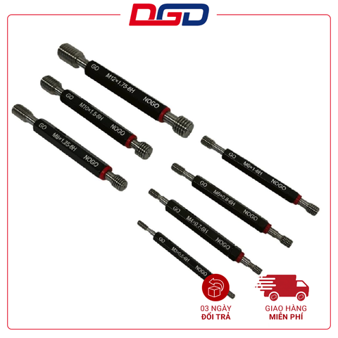Chốt dưỡng kiểm ren hệ mét GO NOGO