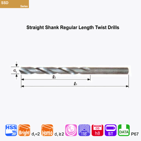 Mũi Khoan Thép HSS Homo SSD