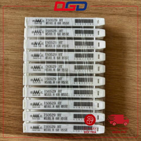 Mũi taro thẳng hệ mét shaoshi M5x0.8