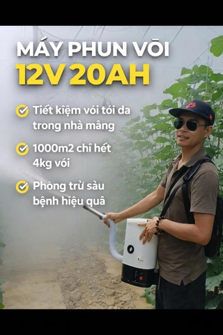 Mô tơ máy phun vôi