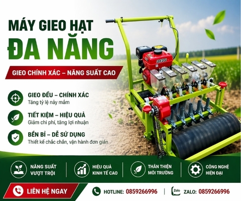 Máy gieo hạt đa năng