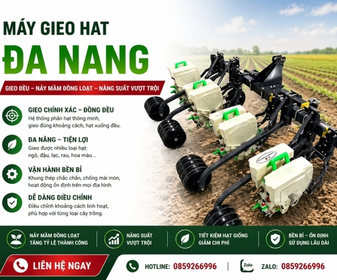 Máy gieo hạt đa năng