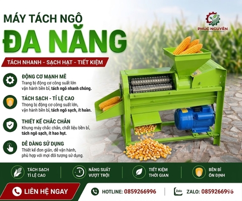 Máy tách ngô đa năng