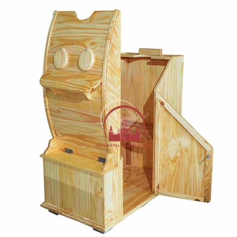 Thùng Gỗ Xông Hơi - Gỗ Thông Nhập Khẩu