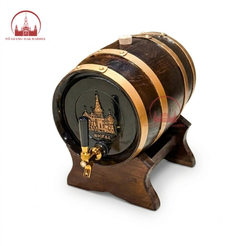 Thùng Gỗ Sồi 10 Lít