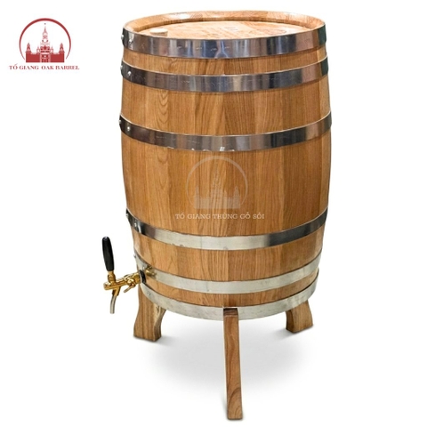 Thùng Gỗ Sồi 100 Lít