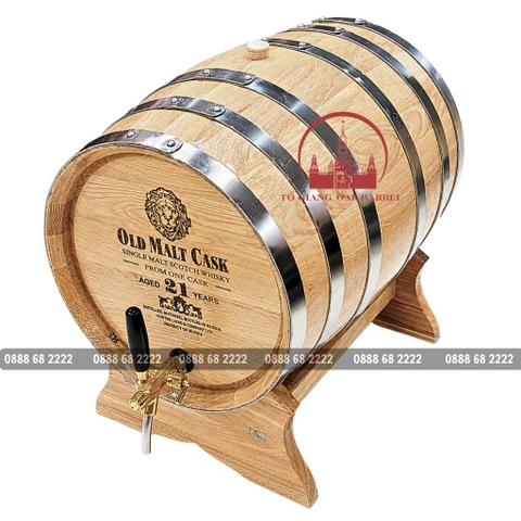 Thùng gỗ sồi 50L