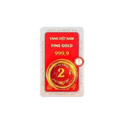 Nhẫn tròn ép vỉ 2 chỉ