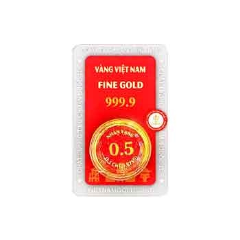 Nhẫn tròn ép vỉ 0.5 chỉ