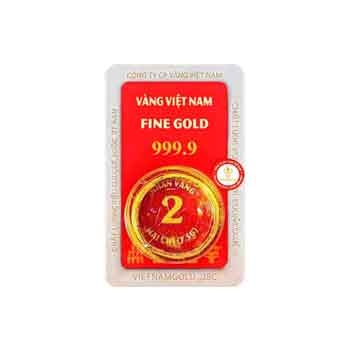 Nhẫn tròn ép vỉ 2 chỉ