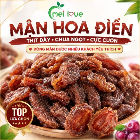 Mận Hoa Điền Cao Cấp, Quả To Thịt Dày, Chua Ngọt Hài Hòa, Dẻo Mềm Dễ Ăn