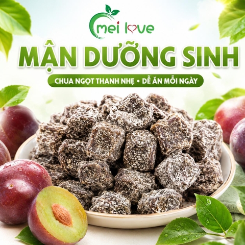 Mận Dưỡng Sinh Cao Cấp, Dẻo Mềm, Chua Ngọt Thanh Nhẹ Dễ Ăn Mỗi Ngày