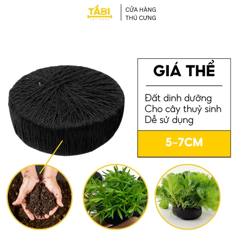 [MUA 10 TẶNG 1] Giá Thể Cho Cây Cắt Cắm Thuỷ Sinh 5CM, 7CM - Giá Thể Tiểu Bảo Tháp,...[GIÁ THỂ]