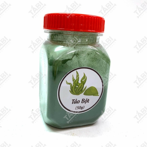 Tảo Xoắn Dạng Bột Cho Cá Ăn - Thức Ăn Cá Tảo Bột Xoắn 50G [TẢO BỘT]