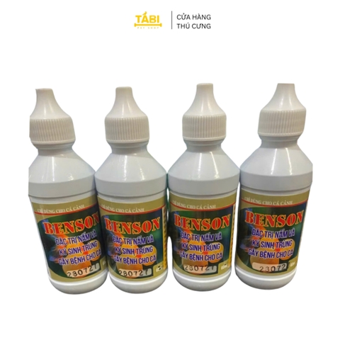 Dung Dịch Phòng Nấm Benson 60ML - Phụ Kiện Hồ Cá [BENSON]