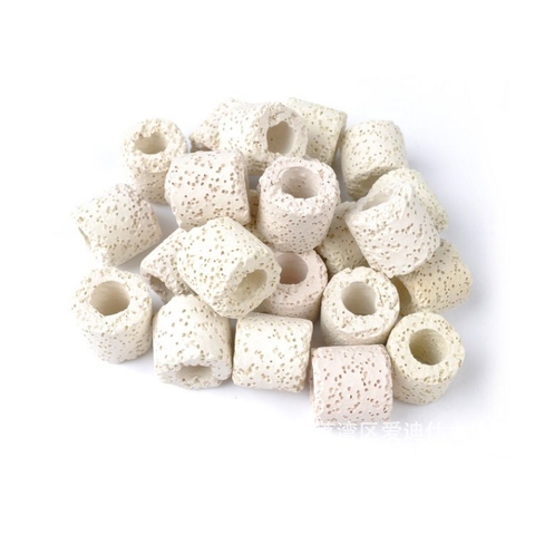 [SIÊU RẺ] Bao 15KG Sứ Nhẫn Lỗ - Vật Liệu Lọc Hồ Cá, Bể Cá Thuỷ Sinh, Cá Chép, Cá Koi
