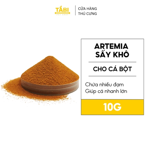 Bột ARTEMIA Sấy Khô, Lên Màu, Tăng Trưởng Cho Cá Con - Thức Ăn Cá Atermia Chuyên Dùng Cho Cá Bột 10G [10G SẤY]