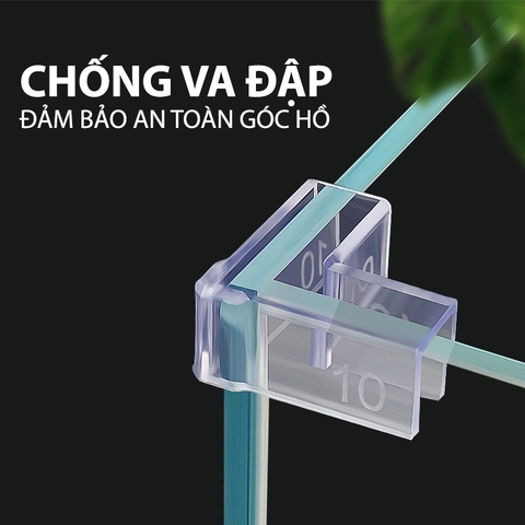 Kẹp Bảo Vệ Góc Hồ Cá - Tránh Va Chạm Vào Góc Nhọn Của Hồ [BV GÓC]