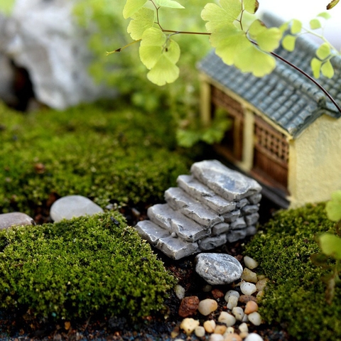 Tiểu Cảnh Cầu Thang Đá Nhỏ Mini - Trang Trí Tiểu Cảnh Chậu Cây, Cây Cảnh, Hồ Cá, Terrarium [61THANG ĐÁ]