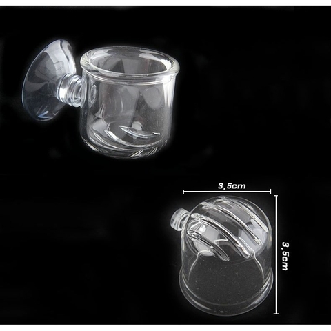Cốc Đựng Giun, Trùn Chỉ, Đựng Phân Nền Trồng Cây Thuỷ Sinh Cho Hồ Cá, Bể Cá [CỐC MICA]