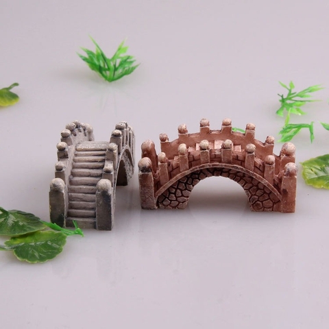 Cầu Đá Trang Trí Hồ Cá, Bể Cá, Chậu Cây, Tiểu Cảnh Terrarium [CẦU ĐÁ]