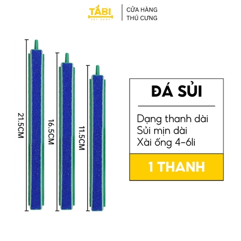 Thanh Đá Sủi Oxy Cho Hồ Cá Các Size 10-20CM - Đá Sủi Cho Máy Sủi Oxy Bể Cá Thuỷ Sinh